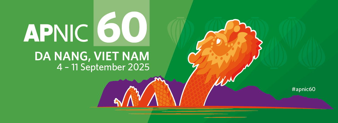 Banner image for Registration is open for APNIC 60 article.